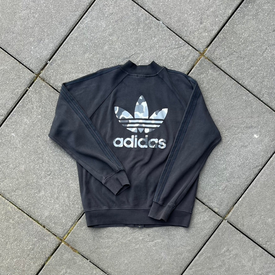2018 Black Camo Adidas Track Jacket - L