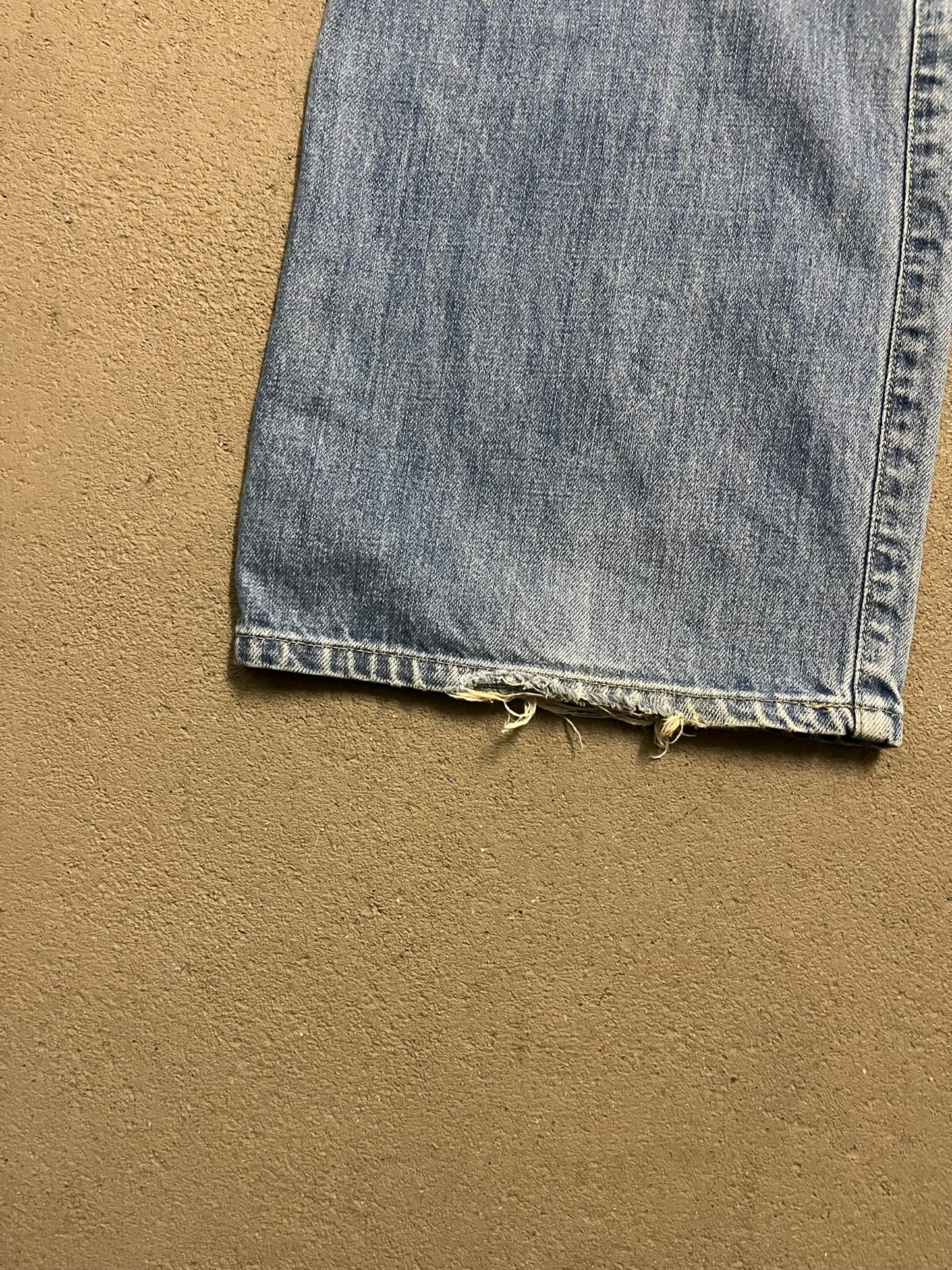 Vintage Y2K Blue Diesel Bootcut Jeans - 34
