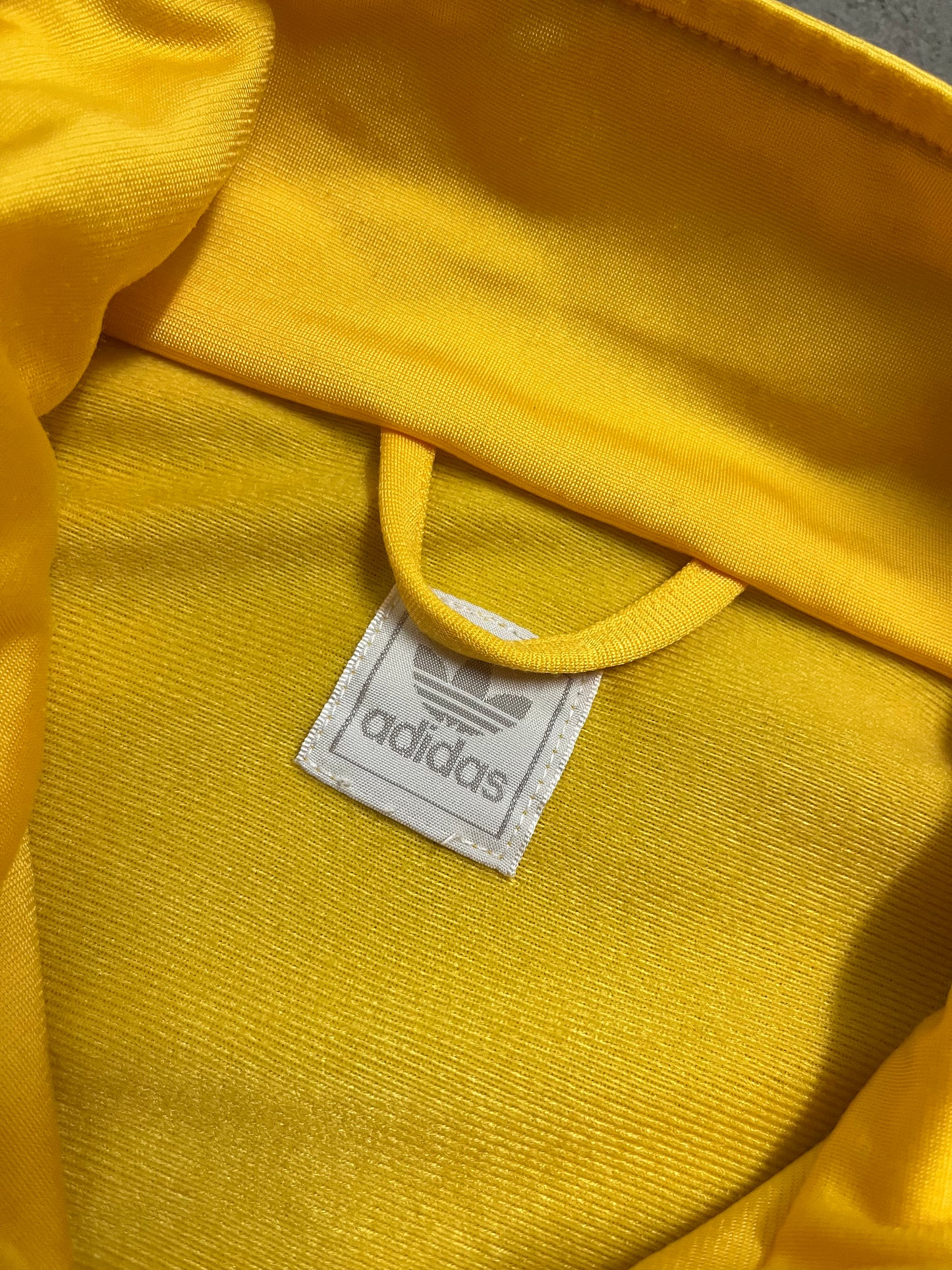 2015 Yellow Adidas Firebird Track Jacket - S