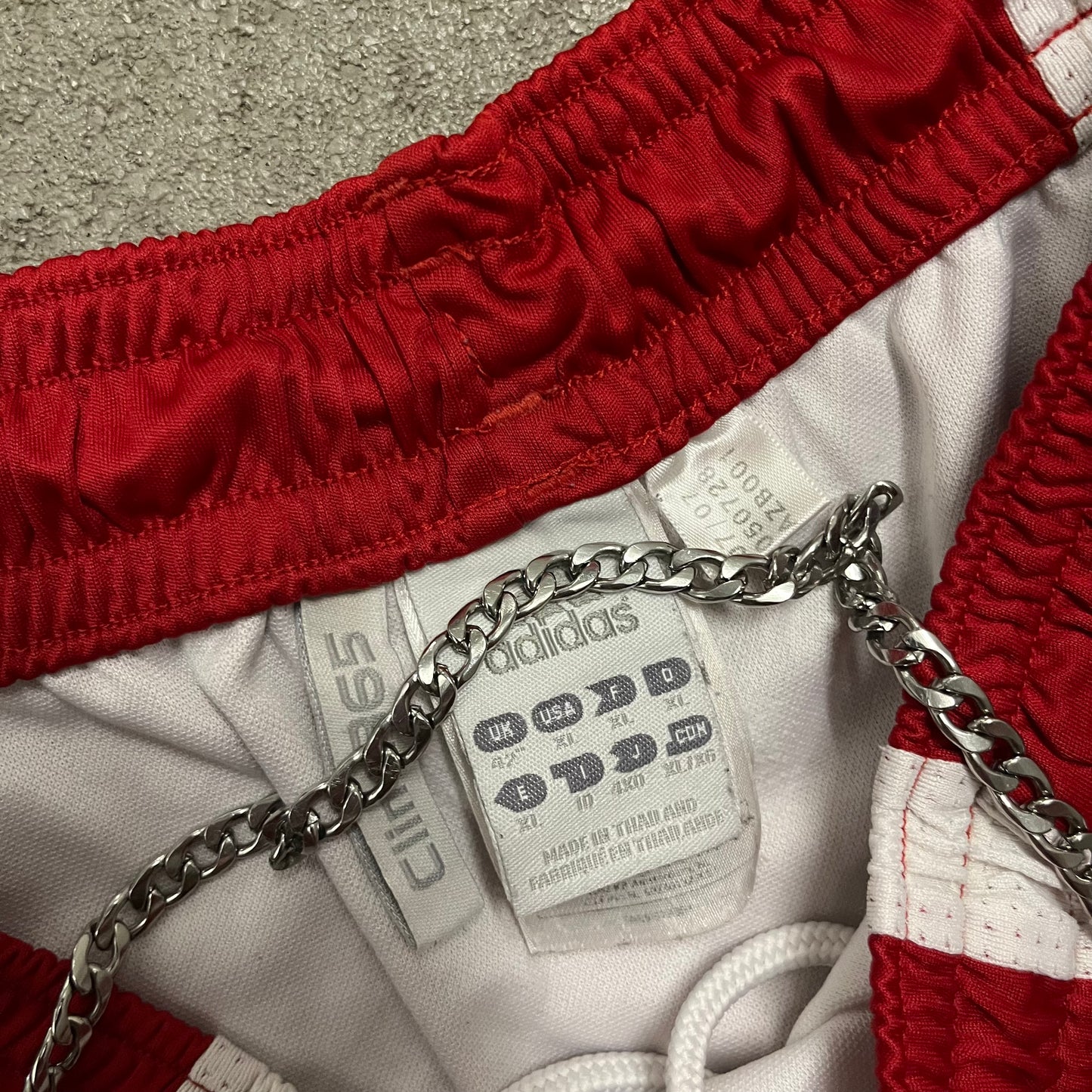 2007 Red Adidas Shorts - XL