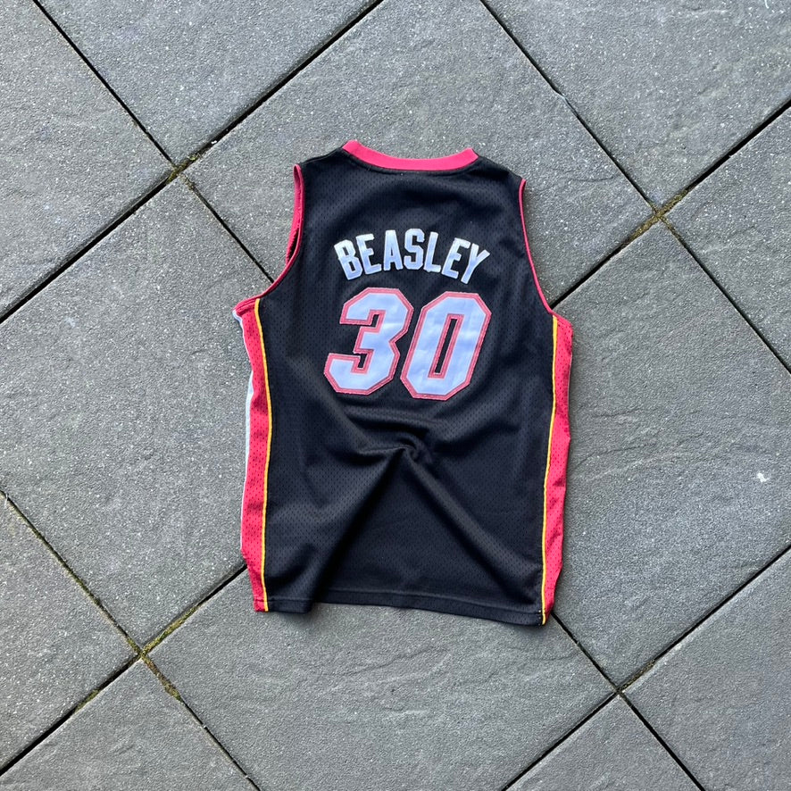 2008 Black Adidas Miami Heat Jersey - L
