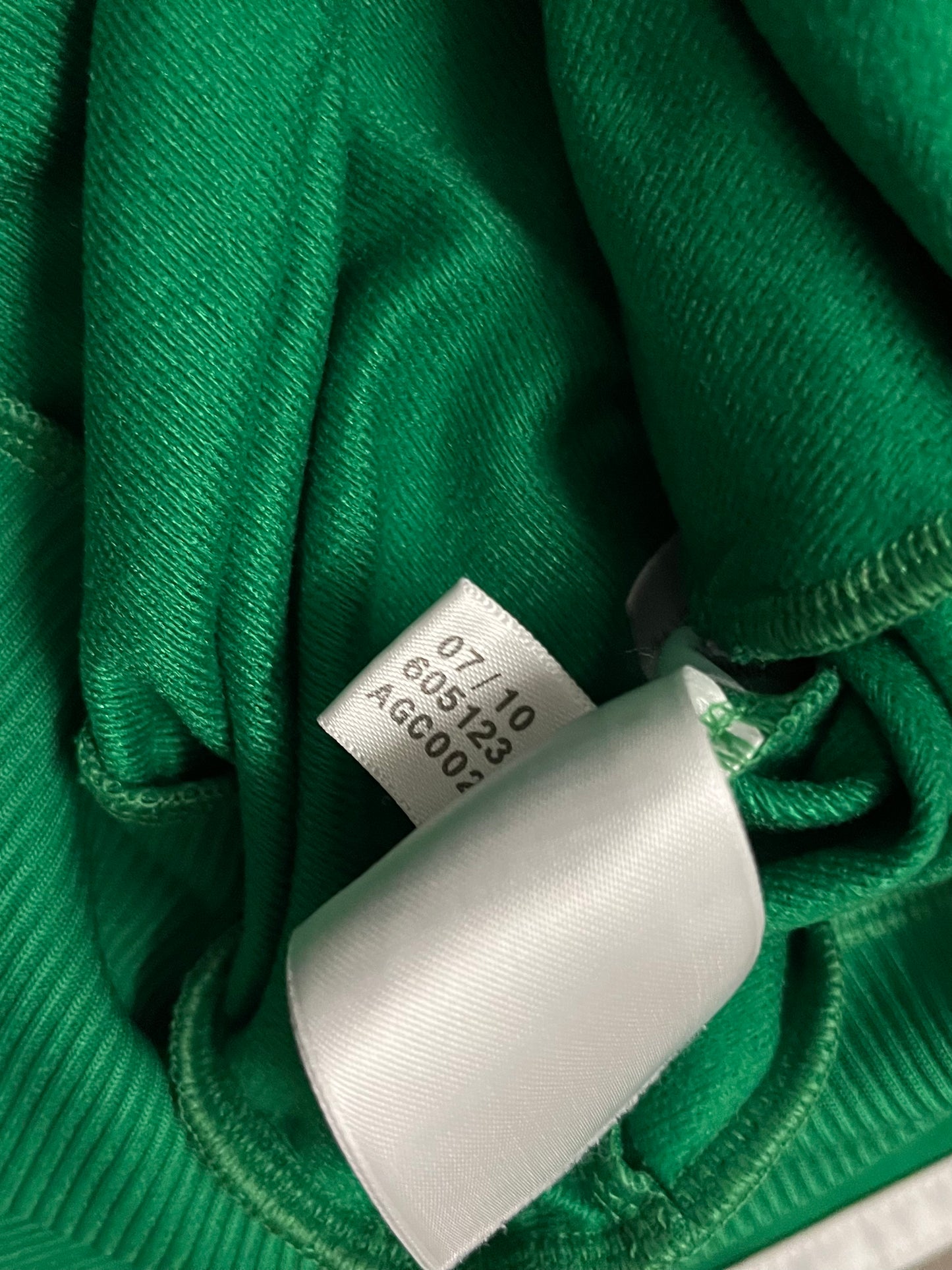 2010 Green Adidas Firebird Track Jacket - L