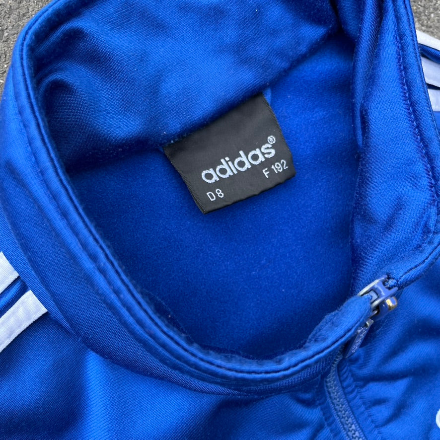 Vintage 90s Blue Adidas Track Jacket - L