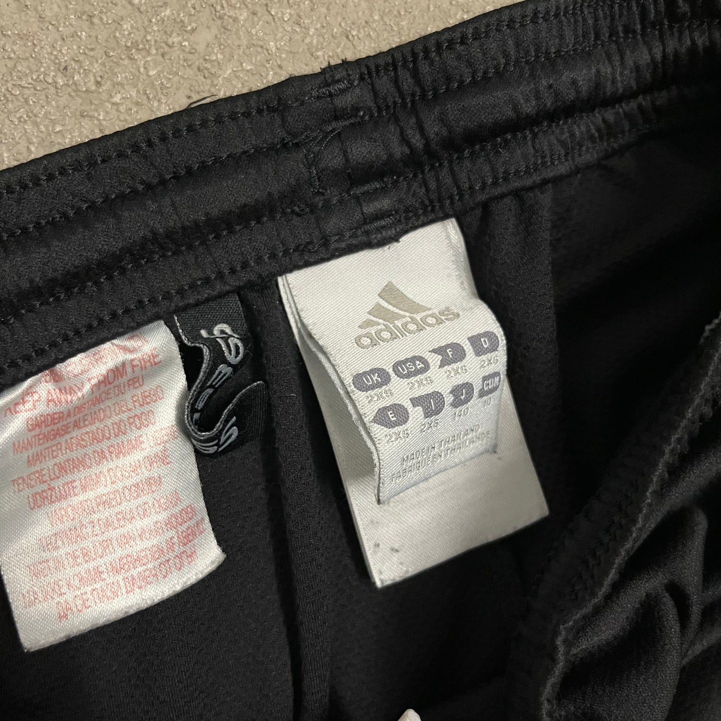 2009 Black Adidas Shorts - XS