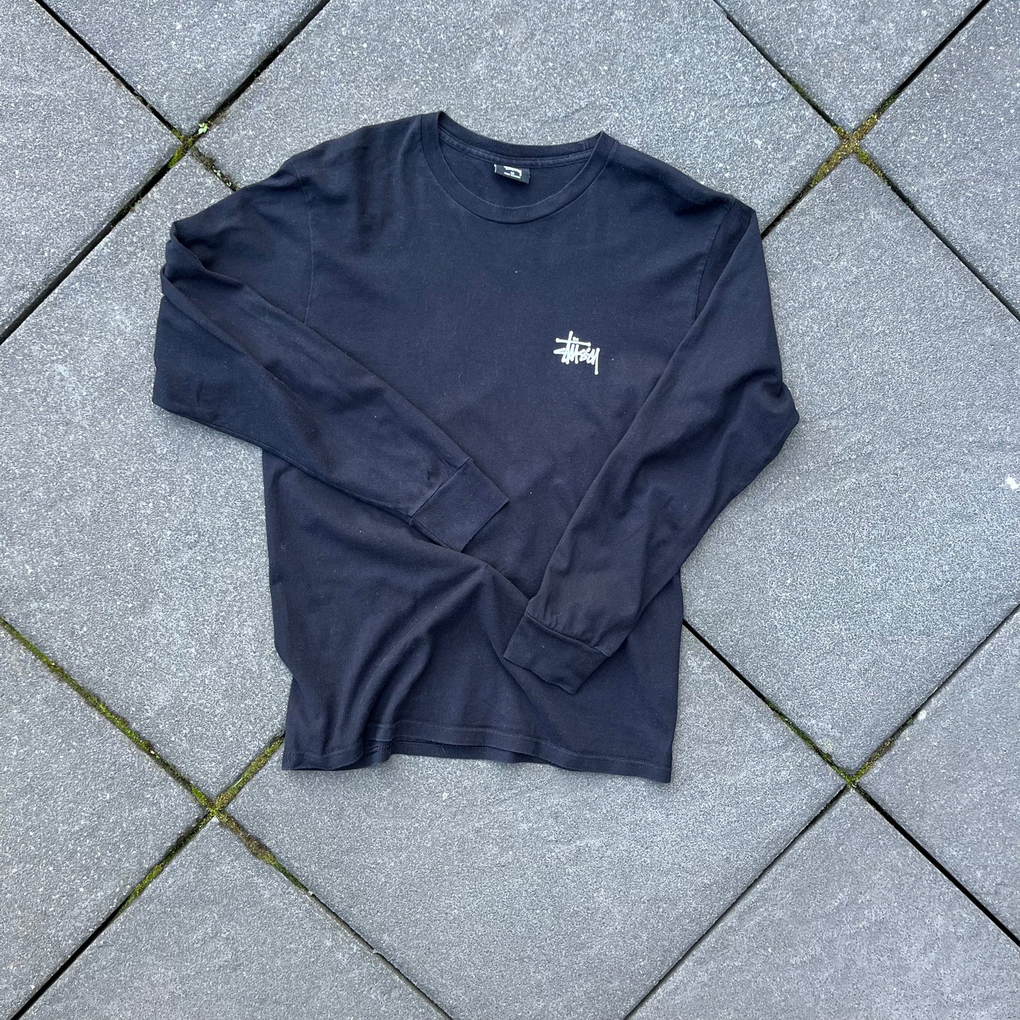 Black Stüssy Longsleeve - M