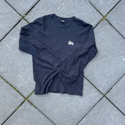 Black Stüssy Longsleeve - M