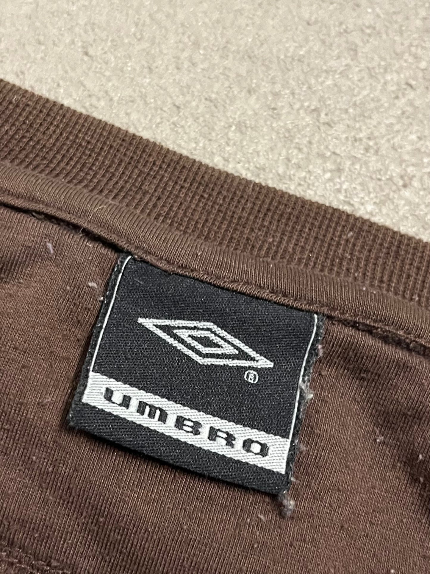 Vintage Y2K Brown Umbro Sweater - XL