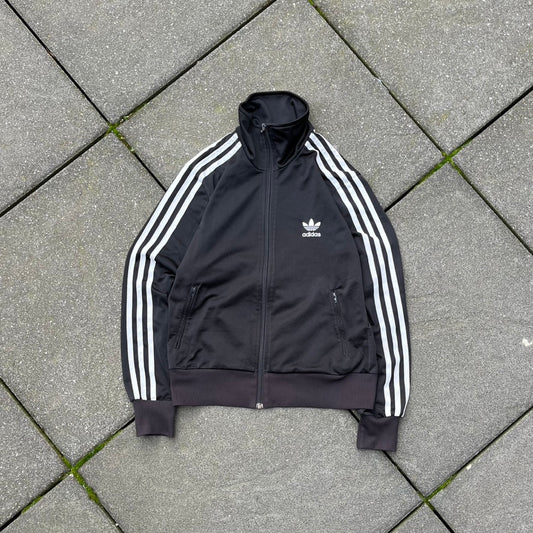 Vintage Black Adidas Track Jacket - M (W)