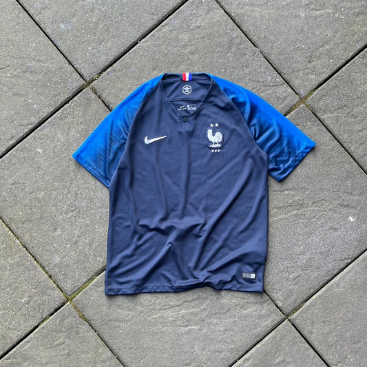 2018 Blue Nike France Kit - L