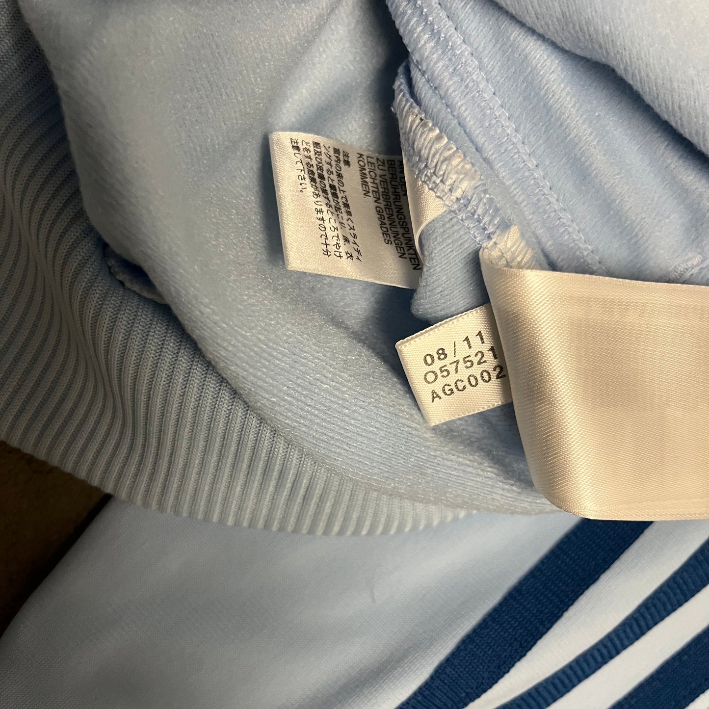 2011 Blue Adidas Track Jacket - M (W)