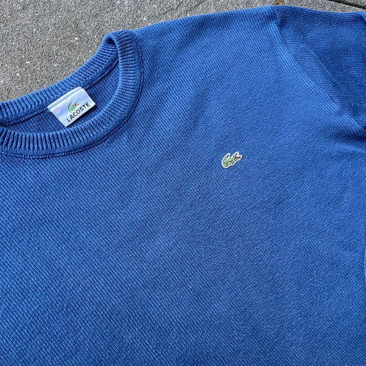 Vintage Blue Lacoste Sweater - L