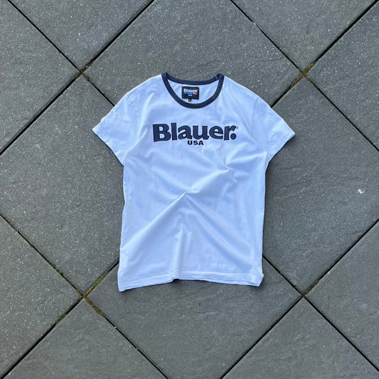 White Blauer Tee - L
