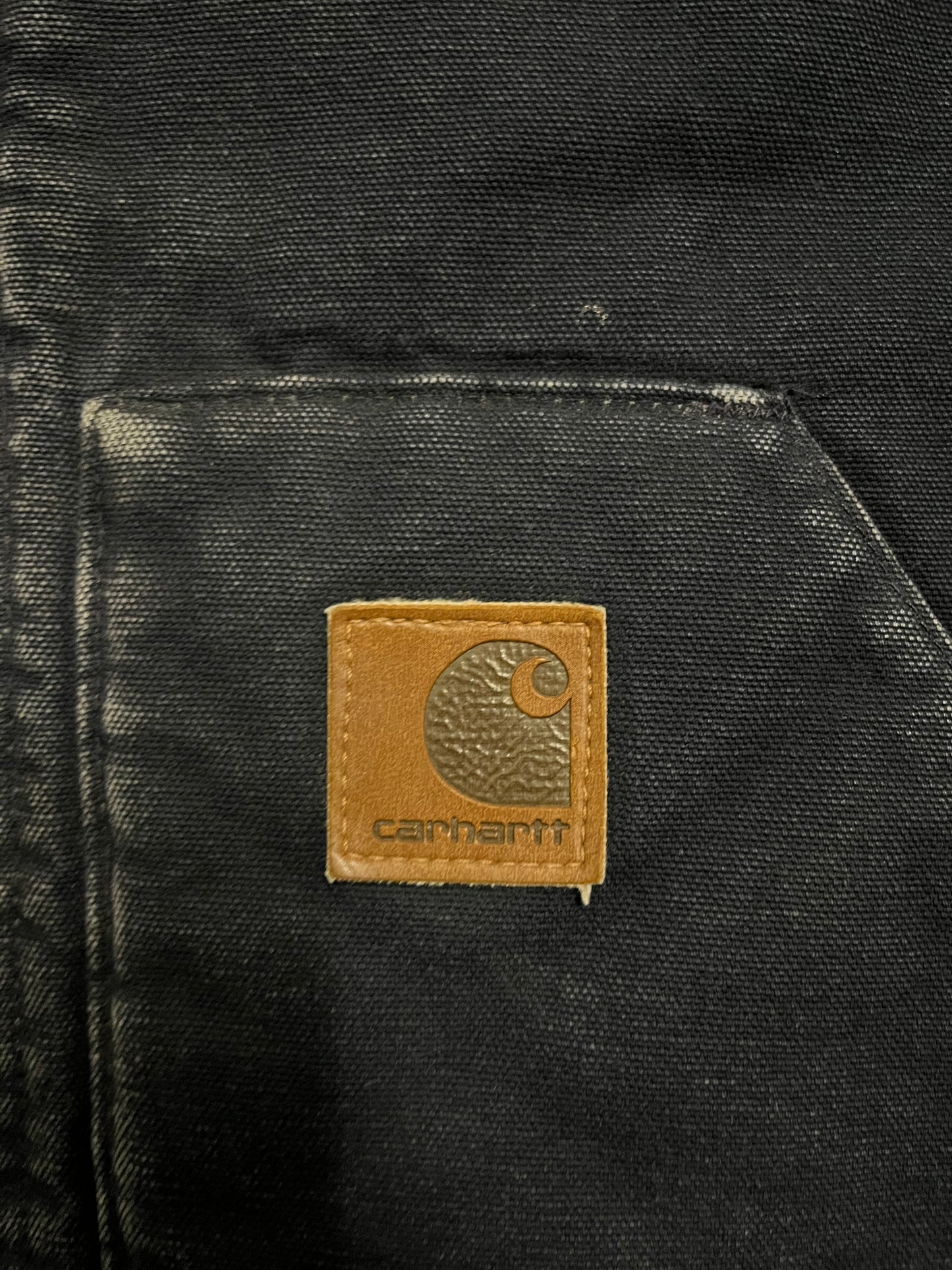 Vintage Blue Faded Carhartt Vest - L