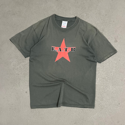 Vintage Green Screen Stars EATB Bandshirt - M