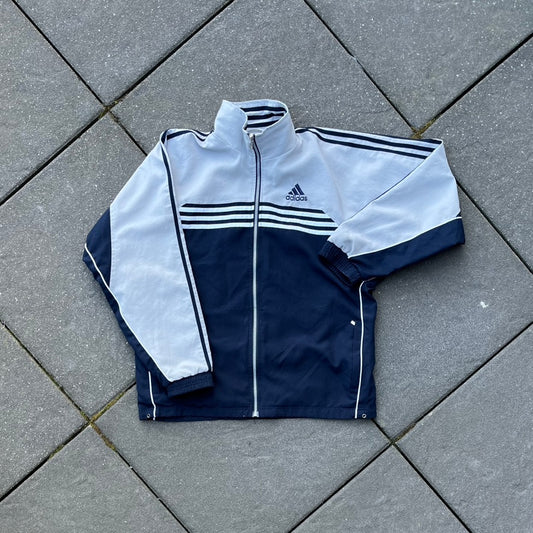 Vintage Grey Adidas Track Jacket - M