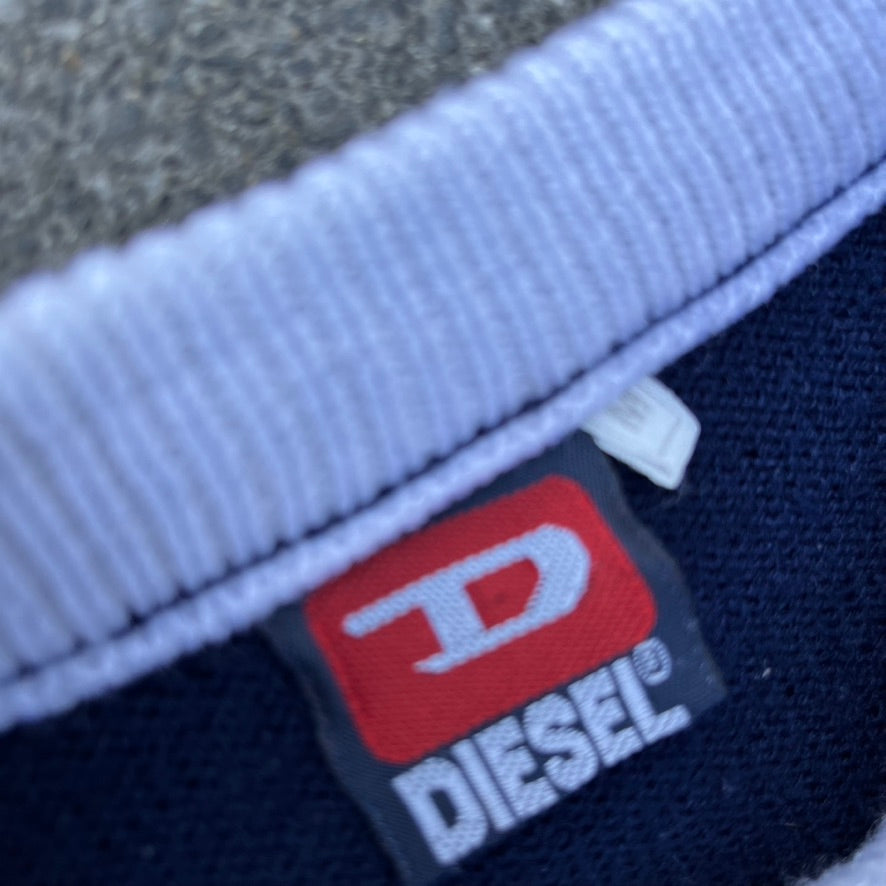 Vintage Blue Diesel Knit Sweater - M (W)