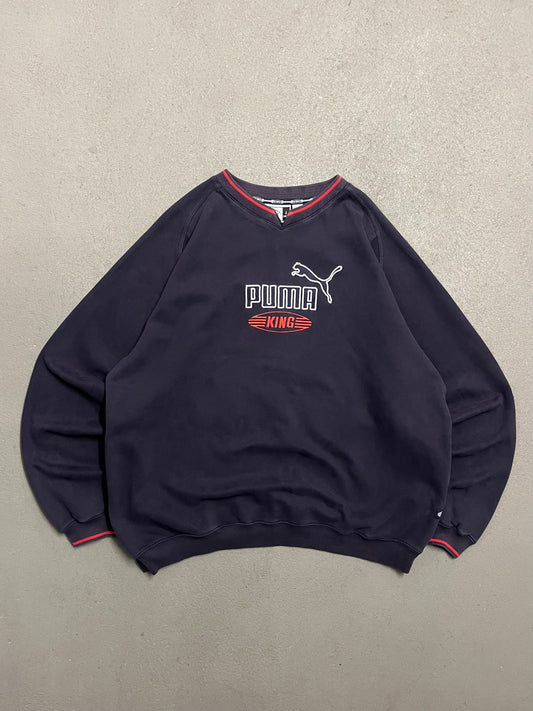 Vintage Y2K Blue Puma King Sweater - L