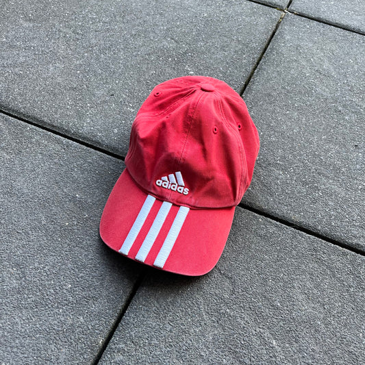 Vintage Red Adidas Cap