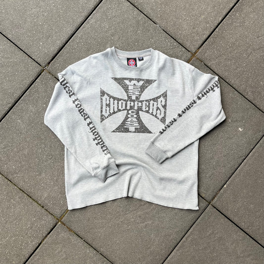 Grey West Coast Choppers Longlseeve - L