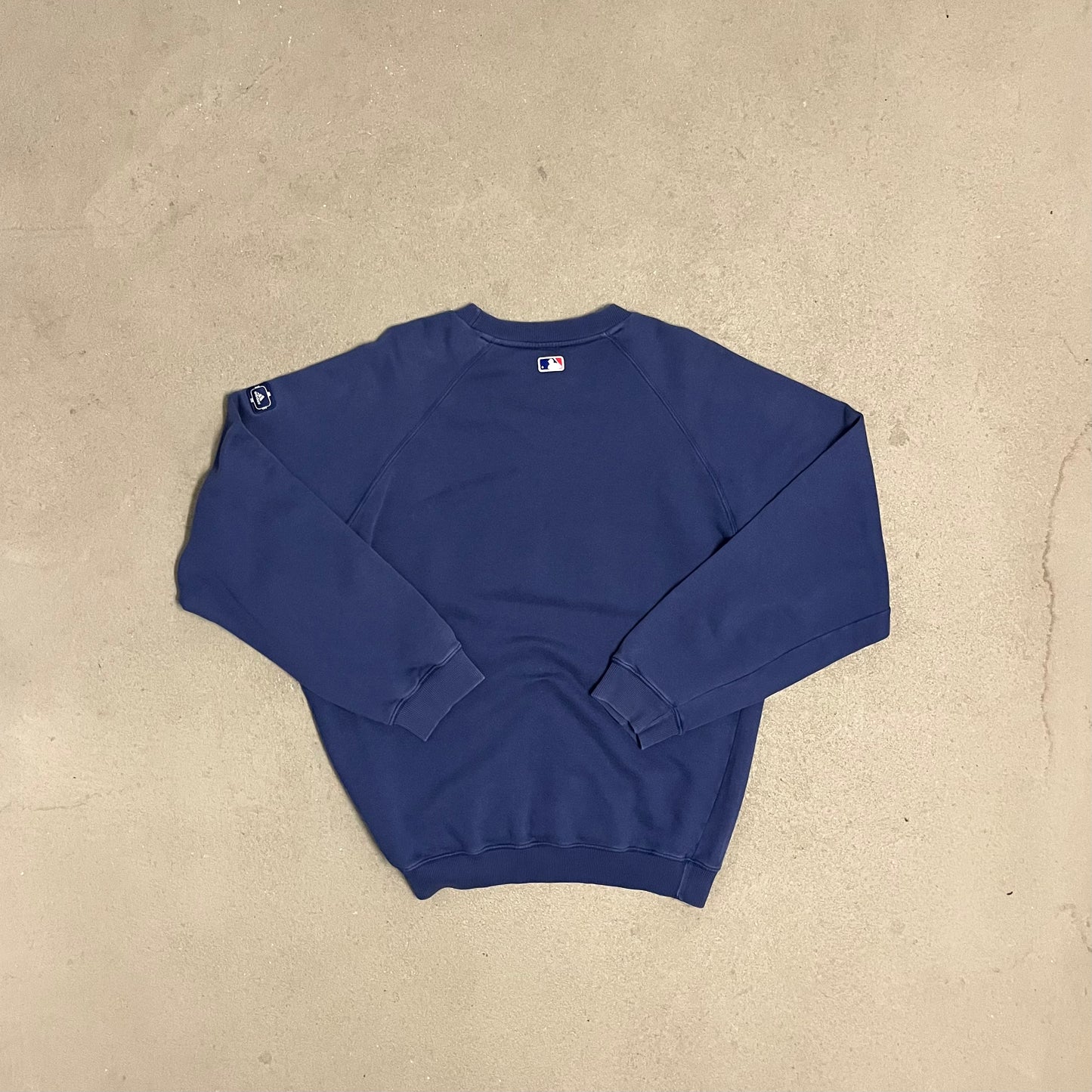 Vintage 90s Blue Adidas New York Yankees Sweater - M