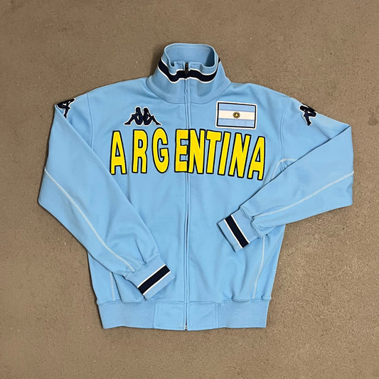 Vintage Blue Kappa Argentina Zip Up - M (W)