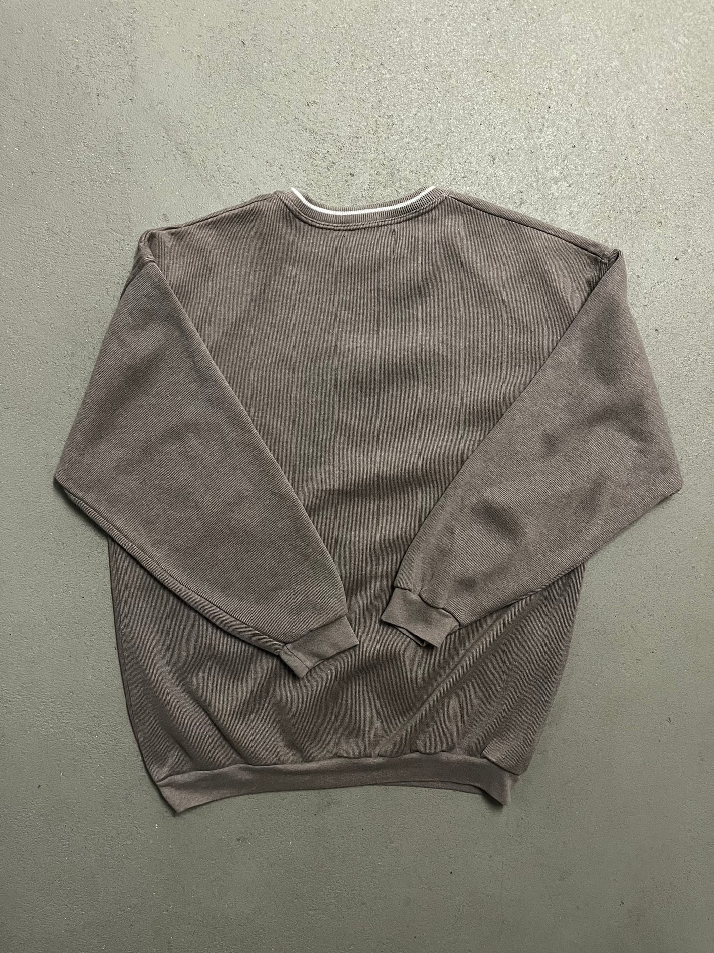 Vintage 90s Brown Camel Knit Sweater - L