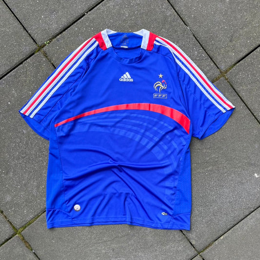 2007 Blue Adidas France Kit  - XL