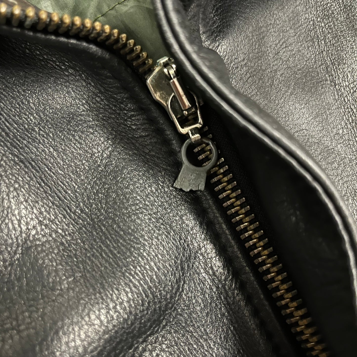 Vintage Black Chevignon Leather Jacket - M