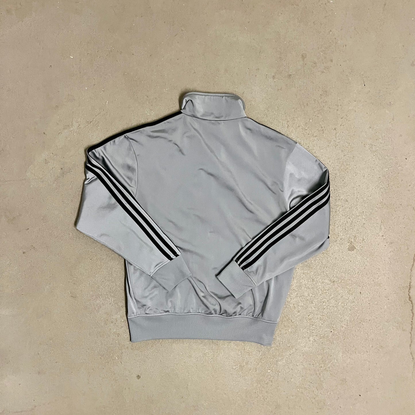 2012 Silver Adidas Firebird Track Jacket - M