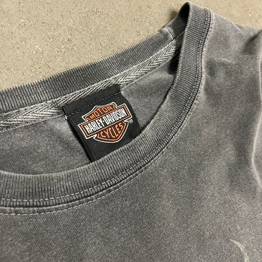 2009 Grey Harley Davidson Tee - L
