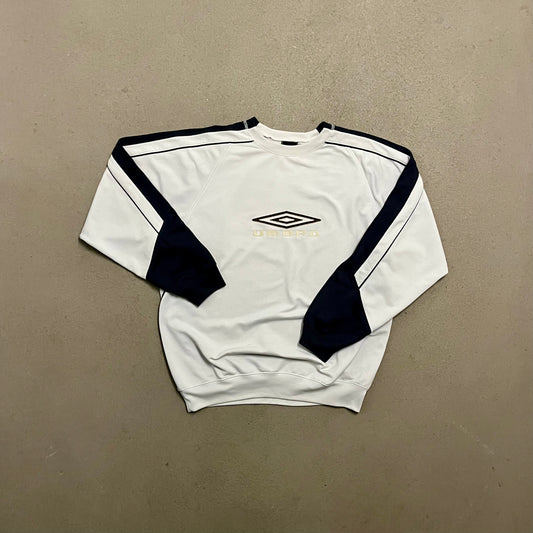 Vintage Y2K Grey Umbro Sweater - L