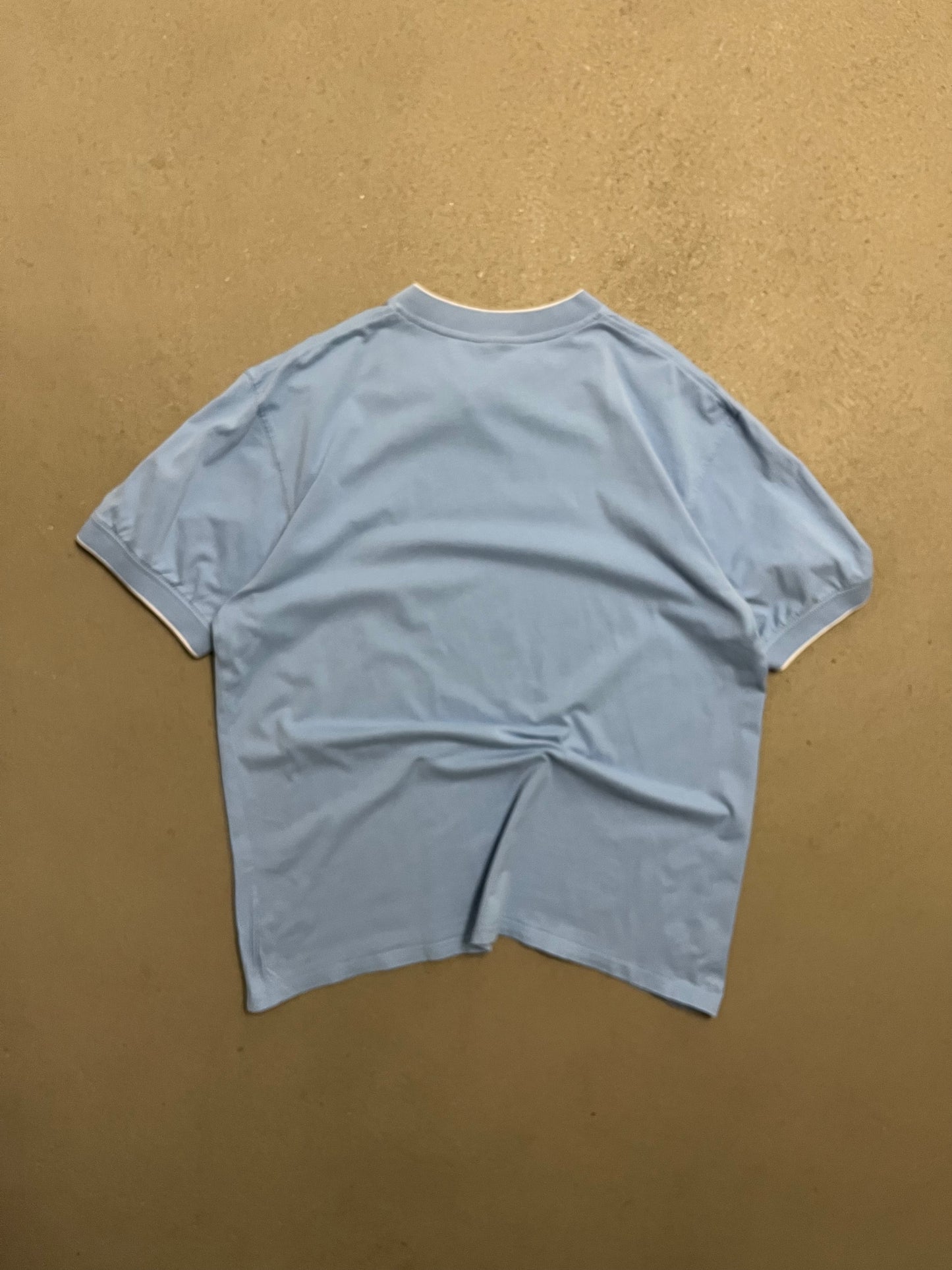 Vintage Y2K Light Blue Nike Tee - L