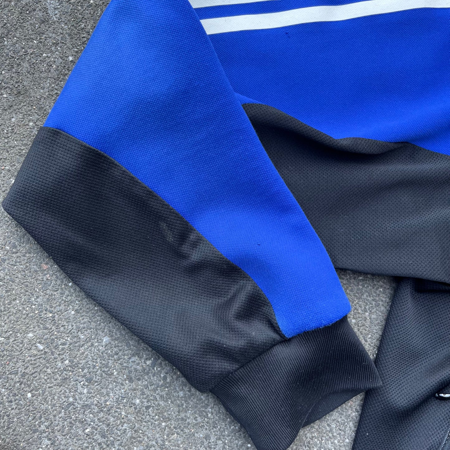 Vintage Blue 2002 Adidas Track Jacket - M