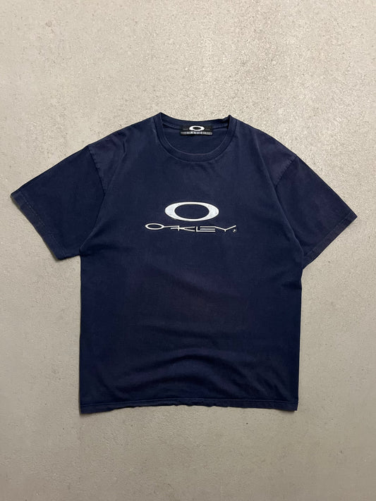 Vintage Blue Oakley Mirror Tee - L