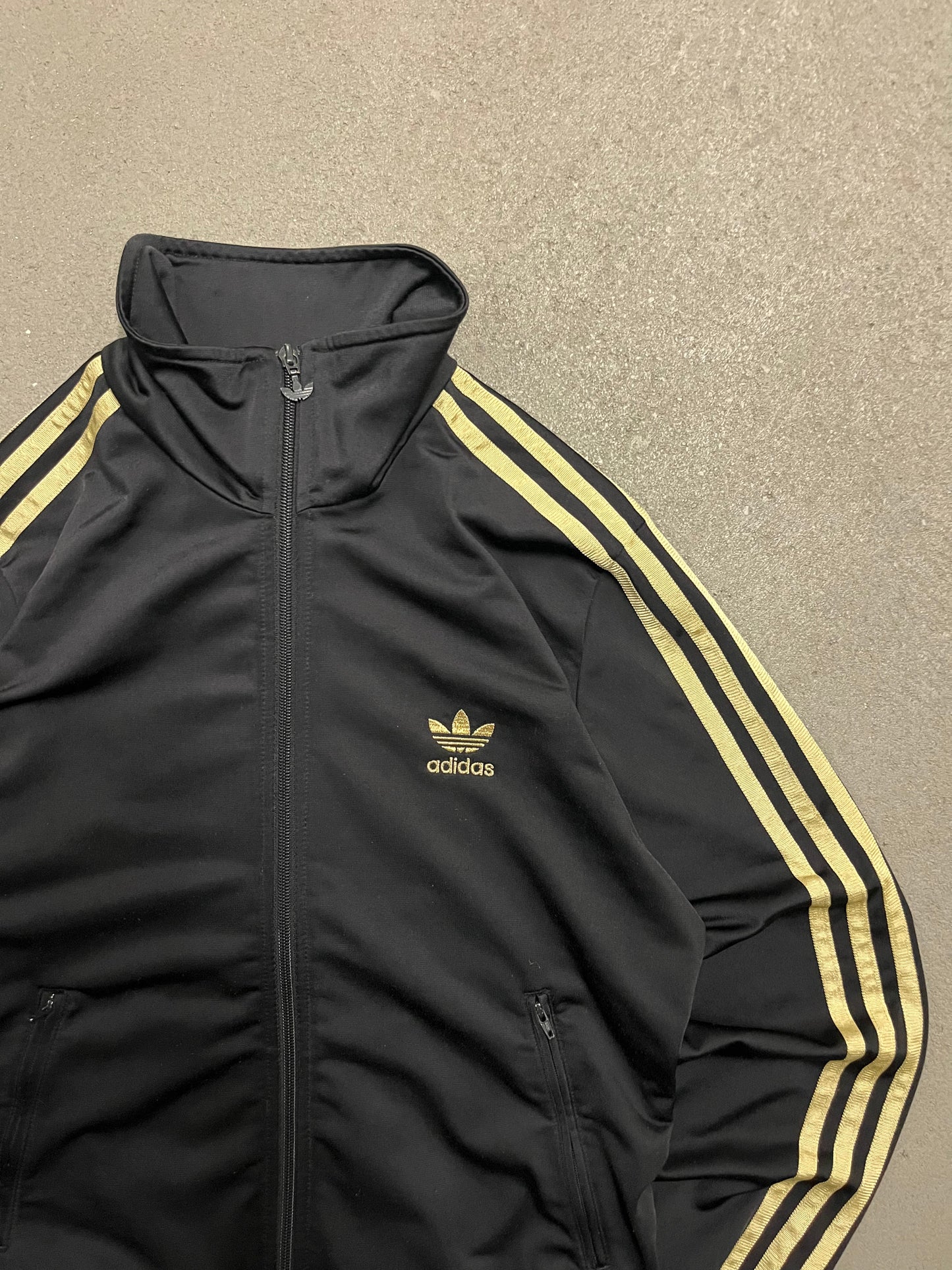 2010 Black Gold Adidas Track Jacket - L (W)