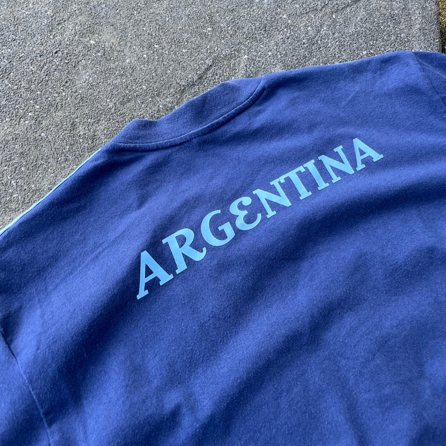 Vintage 2006 Blue Adidas Argentinia Tee - M