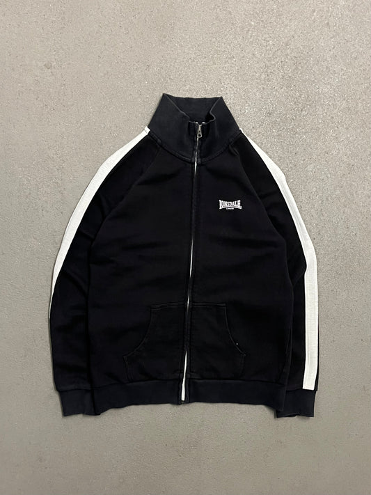 Vintage Black White Lonsdale Track Jacket - M (W)