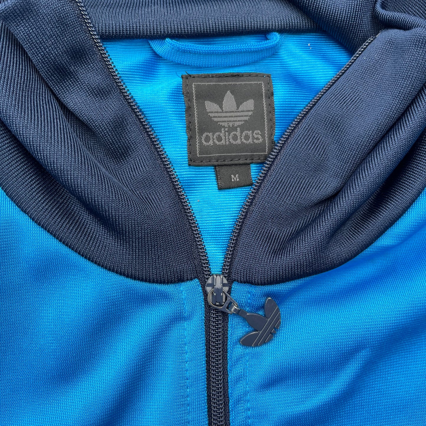 Vintage Blue Adidas Track Jacket - M