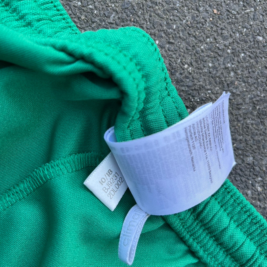 2018 Green Adidas Shorts - L
