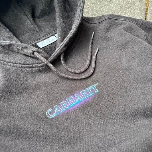 Black Carhartt Hoodie - L