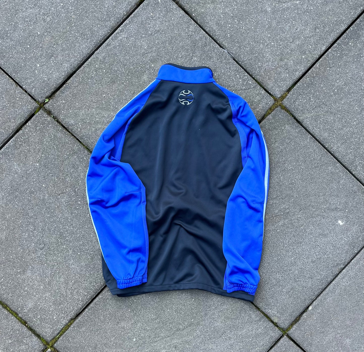 2007 Blue Adidas Track Jacket - M