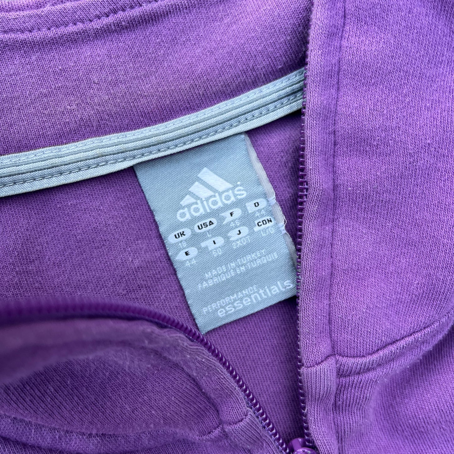 2010 Purple Adidas Track Jacket - L (W)
