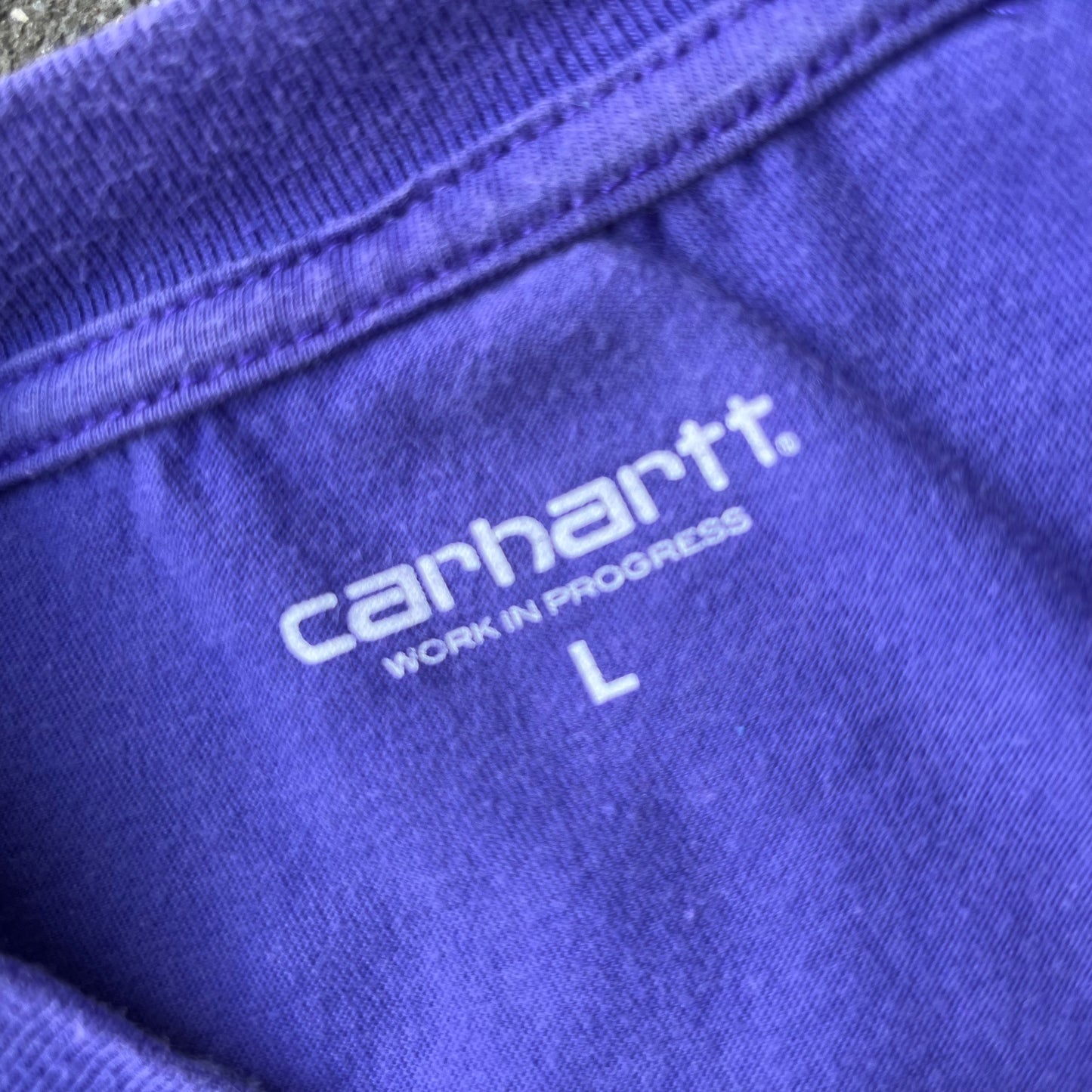 Purple Carhartt Tee - L