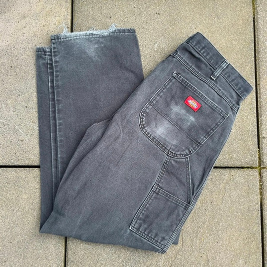 Vintage Black Faded Dickies Pants - 36/34