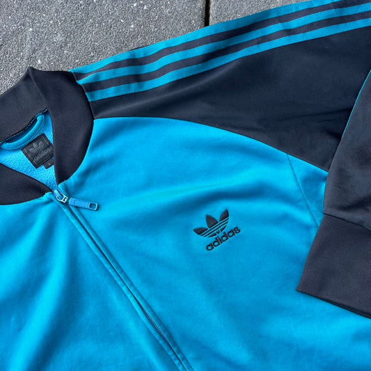Vintage 2002 Blue Adidas Track Jacket - L