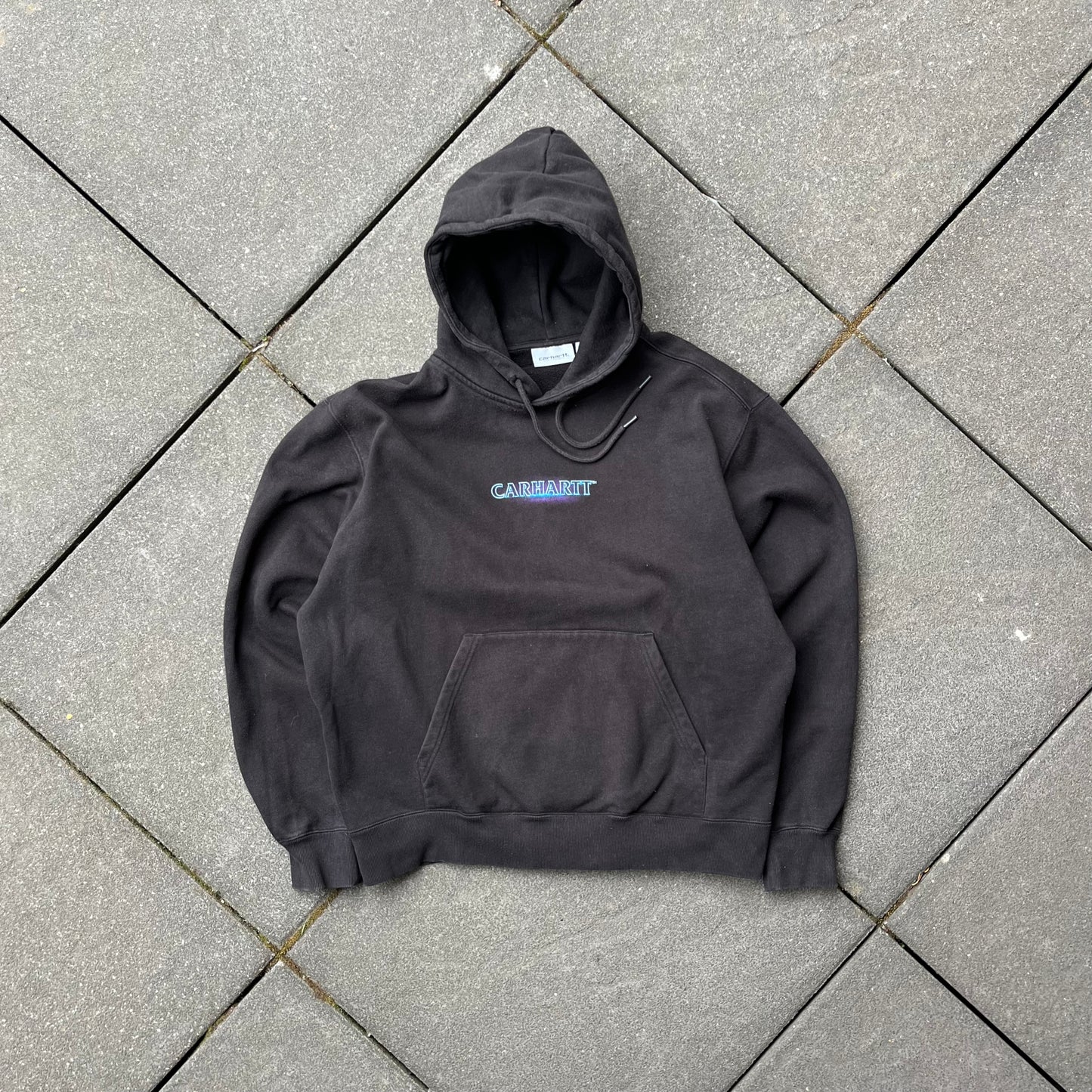 Black Carhartt Hoodie - L