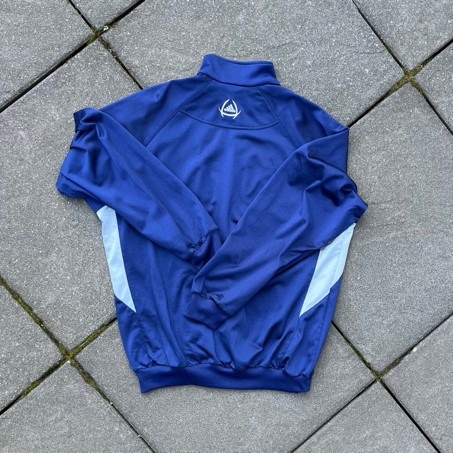 Vintage Y2K Blue Adidas Track Jacket - M