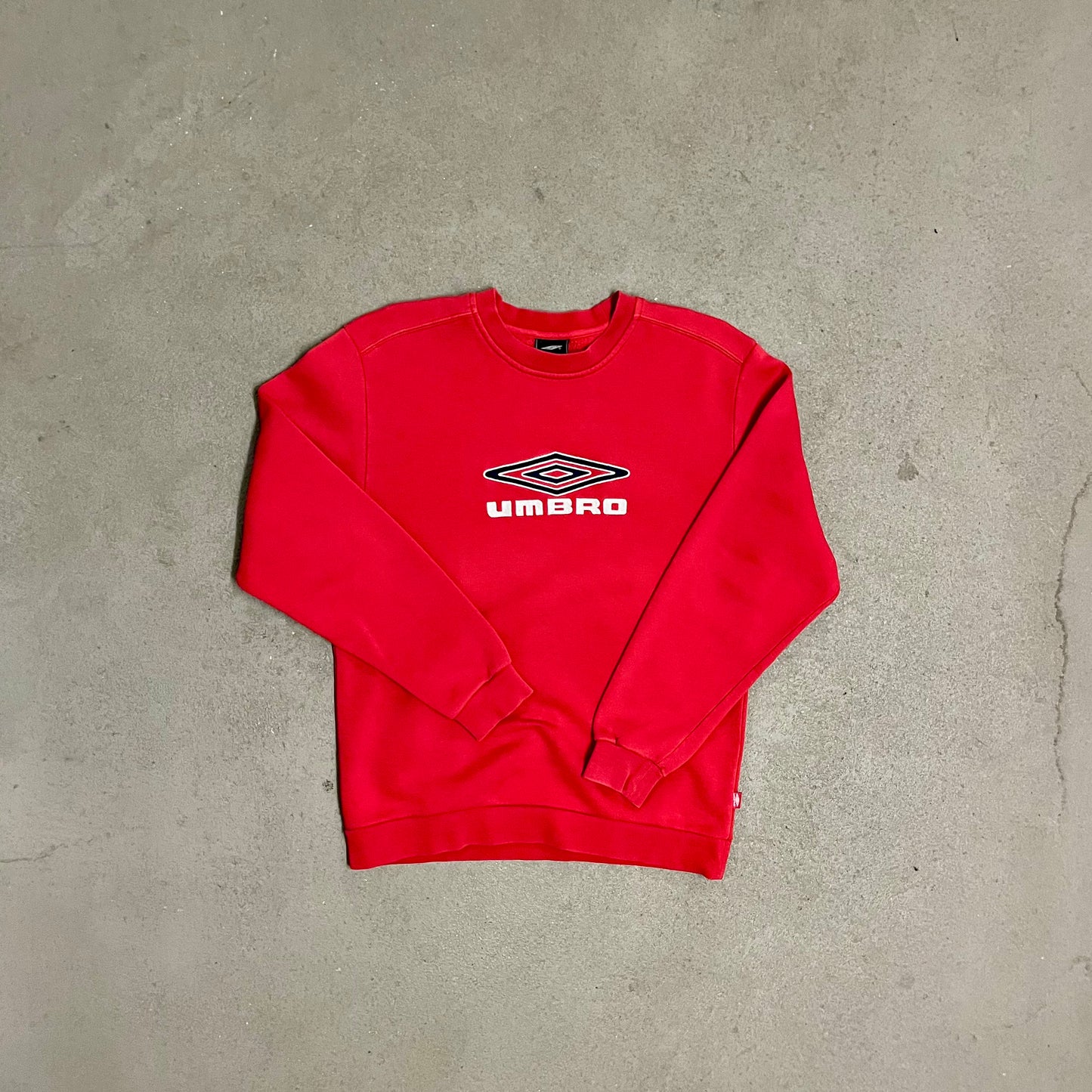 Vintage Red Umbro Sweater - S