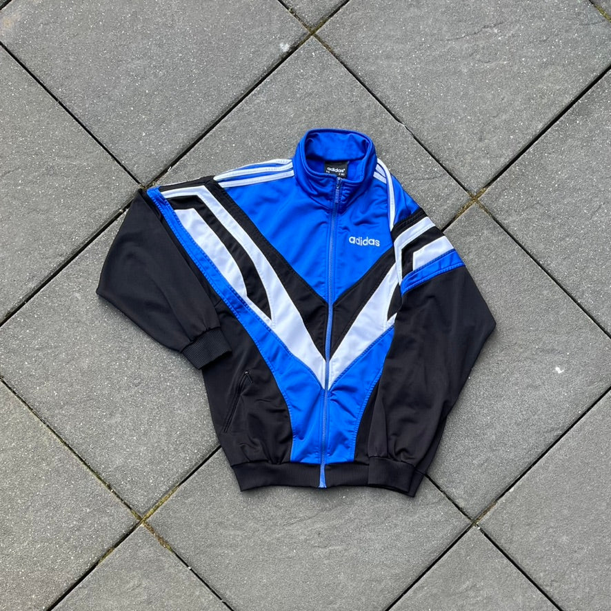 Vintage 90s Blue Adidas Track Jacket - L