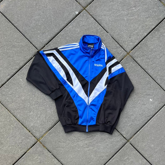 Vintage 90s Blue Adidas Track Jacket - L
